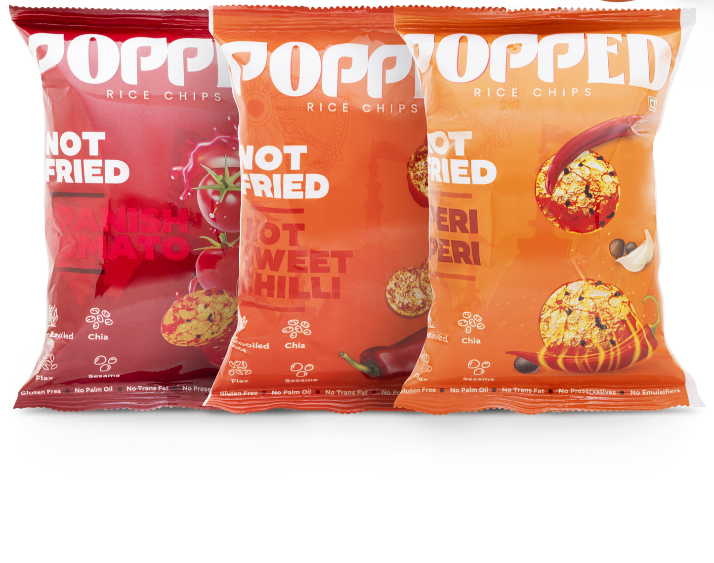 Posaka Chips Combo Set Pack of 3