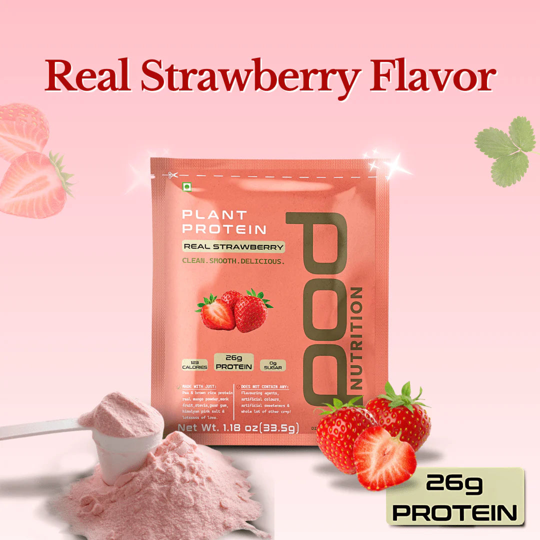 Pod Nutrition : Real Strawberry - Sachets