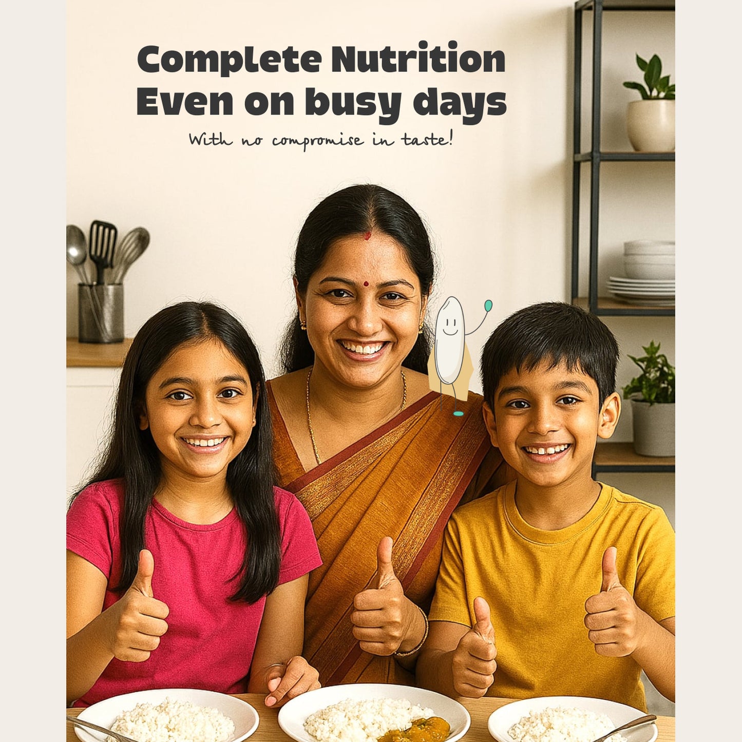 RealNutriCo Hyper Rice Total - 24gm High Protein White Rice Alternative