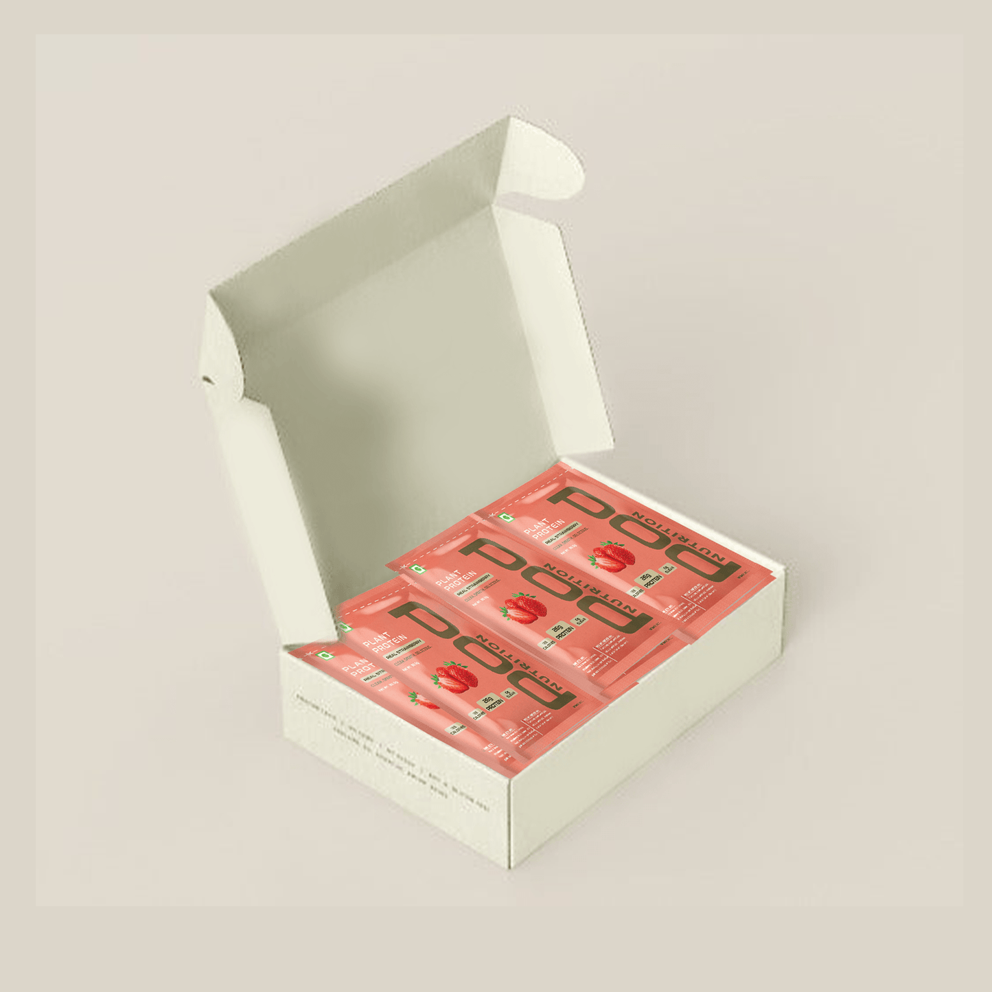 Pod Nutrition : Real Strawberry - Sachets