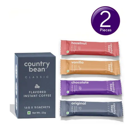 Country Bean Classic Assorted Instant Coffee Sachets