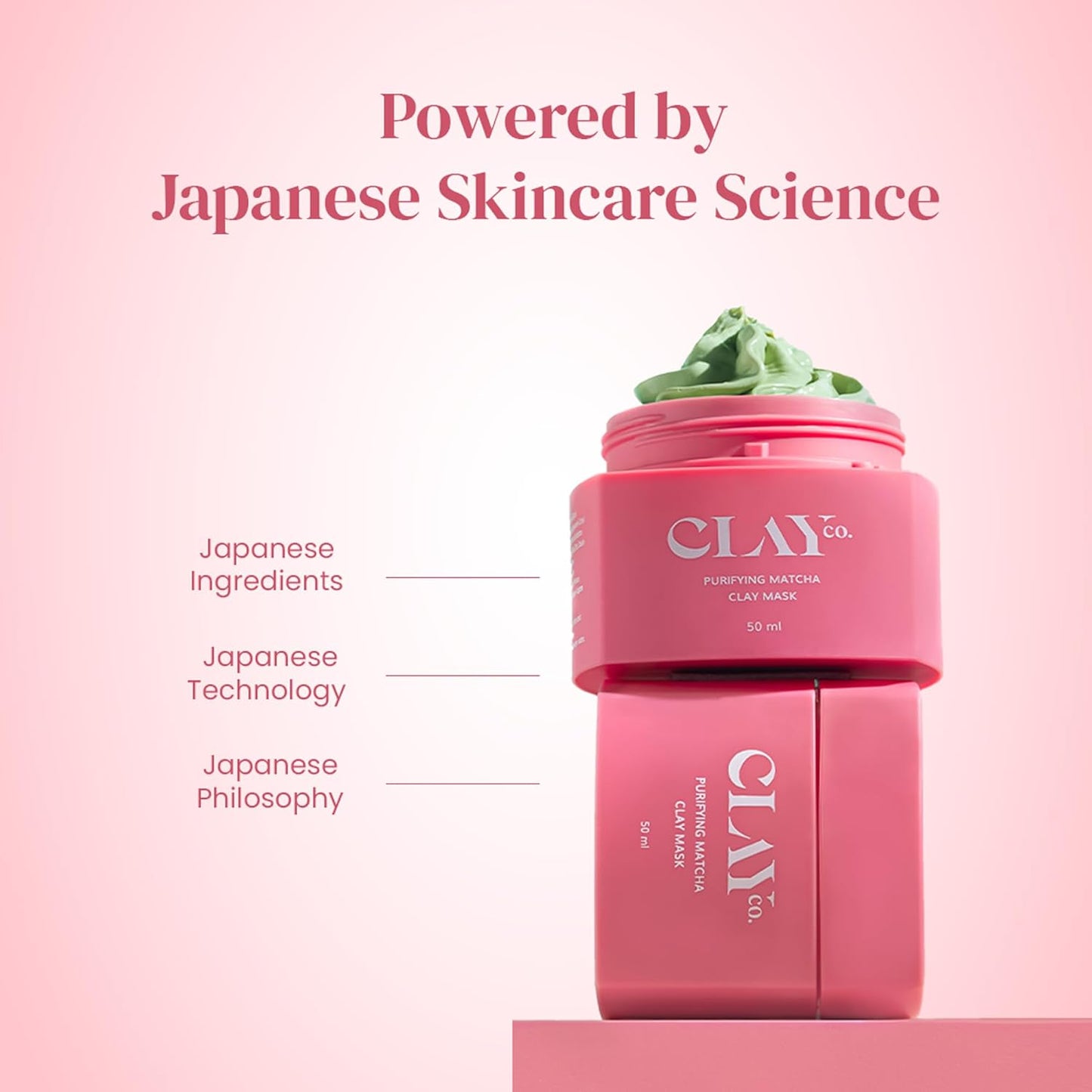 Detoxifying Matcha Clay Mask | 50ml