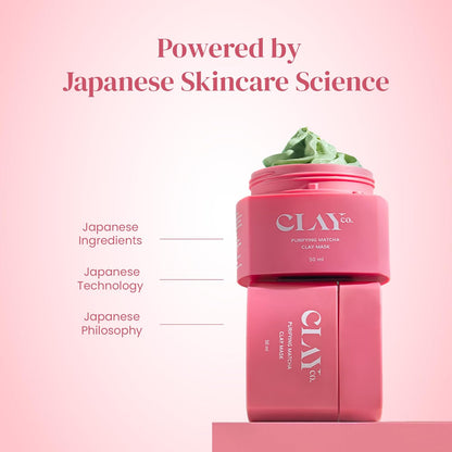 Detoxifying Matcha Clay Mask | 50ml