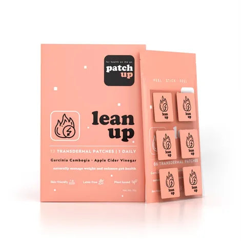 Patch Up Lean Up Apple Cider Vinegar Flavor Transdermal Patches -  1 pack (12 pcs)